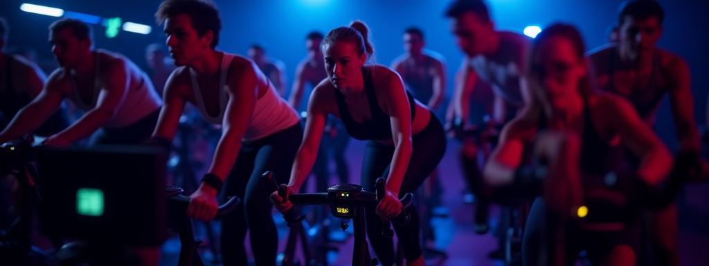 Indoor Cycling Spin Class